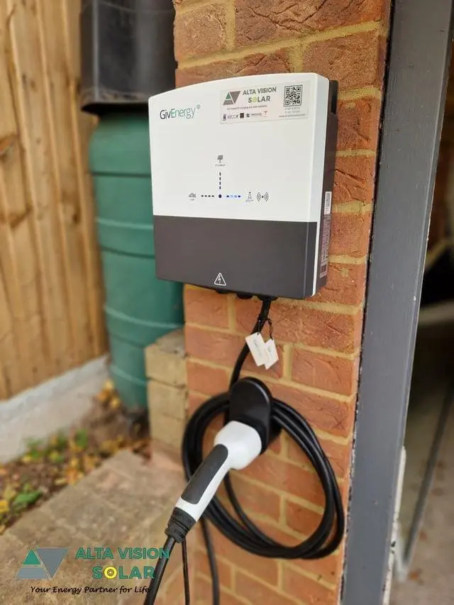 EV charger project by Alta Vision Solar: EV Charger Installation in Rochester