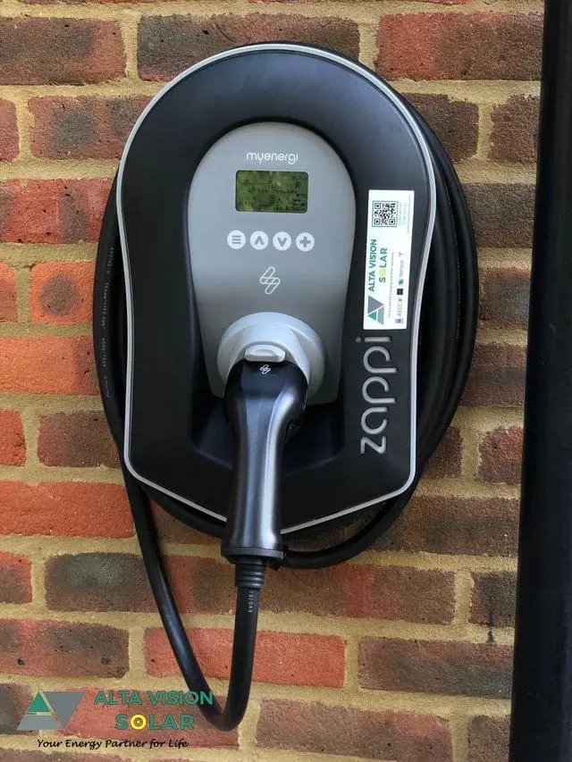EV charger project by Alta Vision Solar: EV Charger Installation in Romford