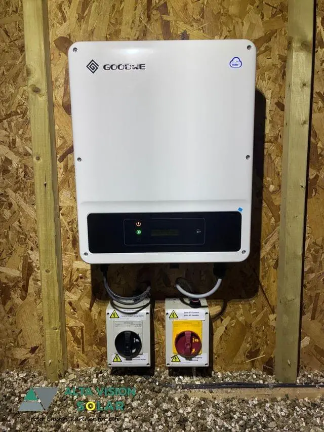 Solar service project by Alta Vision Solar: Inverter Replacement