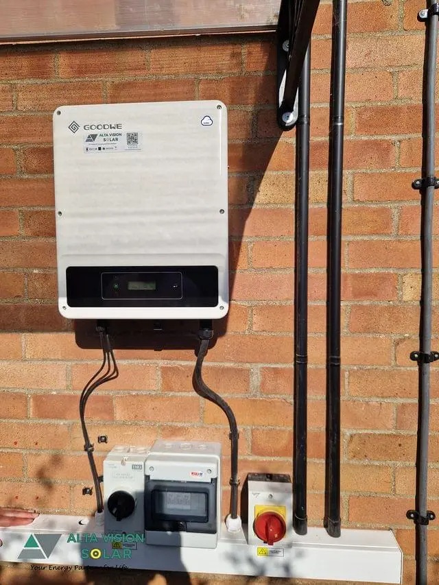 Solar service project by Alta Vision Solar: 3kW Grid Tied Inverter System