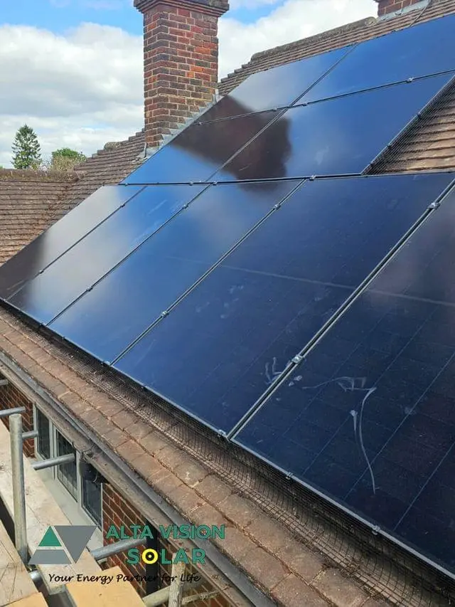 Solar service project by Alta Vision Solar: 10.12kW Energy System